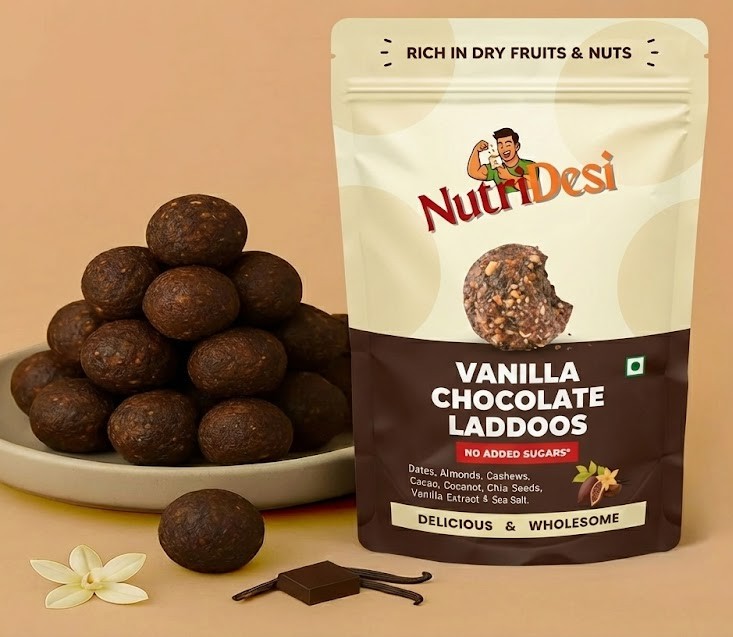 Vanila Chocolate Laddoo