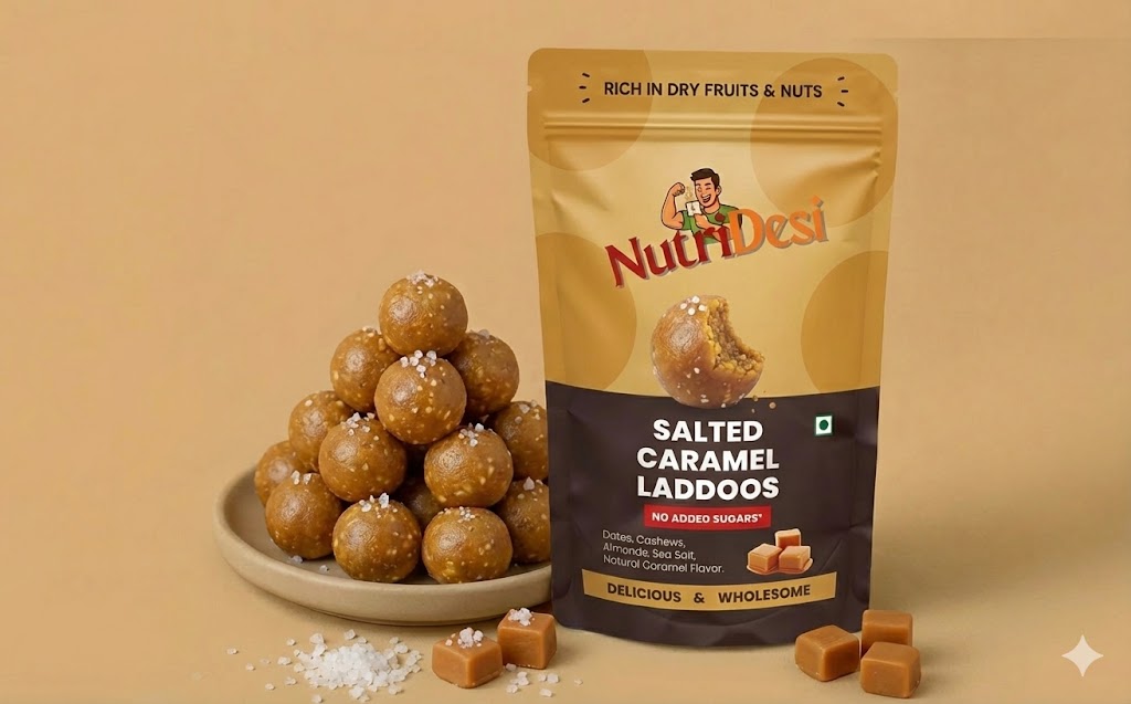 Salted Caramel Laddoo