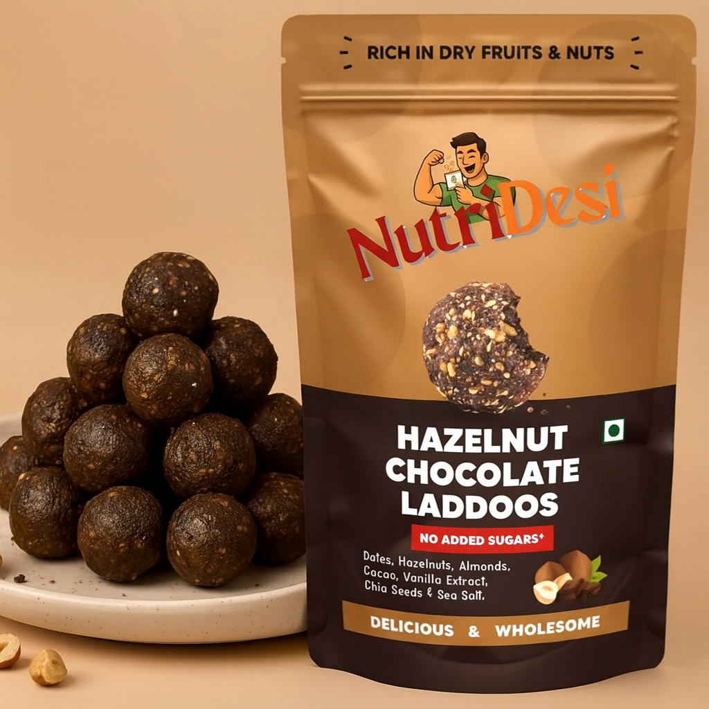 Hazelnut Chocolate Laddoos